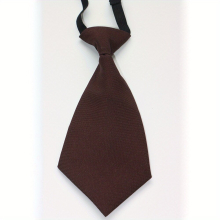 Wide Plate Solid Adjustable Neck Tie Retro Classic Cloth Accessories School Uniform Ties For Boys Children
