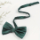 1PC Mens Casual Solid Small Checkered All match Childrens Bow Tie 4