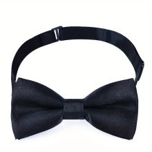 Solid Graduation Lead Tie Baby Performance Costume Accessories Bow Tie For Students Boys And Girls