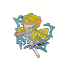 Cartoon Anime Brooch for Boys Fun Pin Accessory for Hats and Clothing