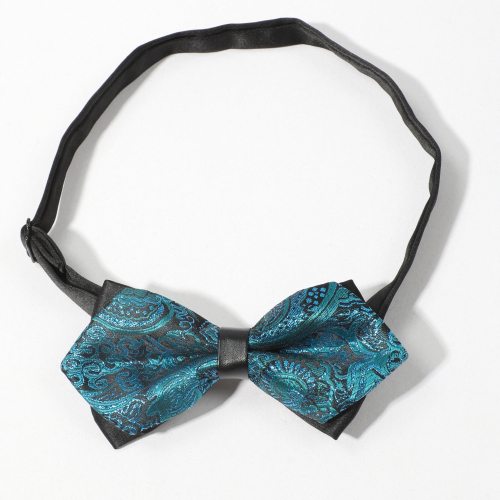 Butterfly Stage Performance Childrens Pattern Printed Bow Tie For Boys