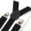 Boys Solid Adjustable Elastic Suspenders Braces Clothing Accessories 6