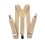 Boys Solid Adjustable Elastic Suspenders Braces Clothing Accessories 13