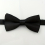 Childrens Glossy Double layer Plain Bow Tie 2