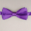 Childrens Glossy Double layer Plain Bow Tie 7