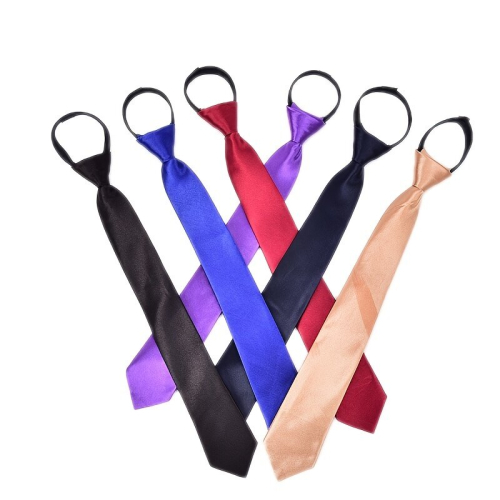Boys Solid Ties Students Knot Ties Suitable For Prom Party Formal Occasions 1