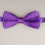 Childrens Glossy Double layer Plain Bow Tie 12