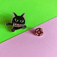 Anime Style Enamel Pin Set for Boys Metal Badges for Clothes and Bags