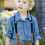 Kids Retro Y Shape Solid Suspenders Adjustable 2