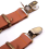 Kids Retro Y Shape Solid Suspenders Adjustable 12