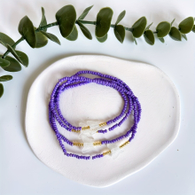 Summer Body Jewelry Glow In The Dark Waist Bead Evil Eye African Waist Chain For Girls