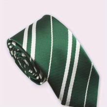 Stylish Striped Necktie for Boys and Teenagers Perfect for School Uniforms and Formal Occasions