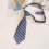 Striped Printed Pre Tie For Boys 1