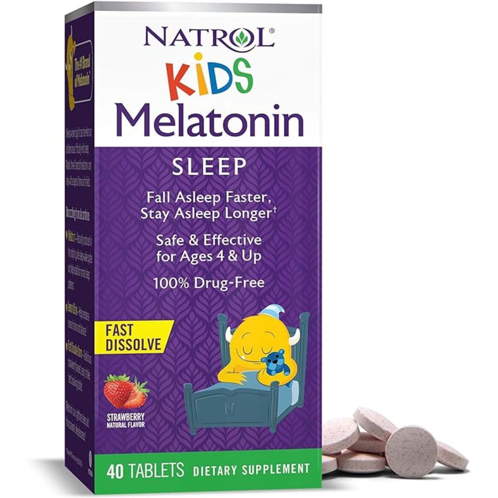 Natrol Kids 1mg Melatonin 40 Tabs