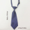 Striped Printed Pre Tie For Boys 12