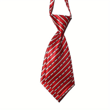 Kindergarten School Uniform Double Slice Ties Red Cloth Accessory Suit Short Stripe Stylish Neck Tie For Kids Children Baby Girl And Boy