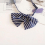 Striped Printed Pre Tie For Boys 9