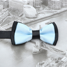 Boys Stitching Bow Ties With Adjustable Straps Decorative Accessories For Party Performance