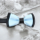 Boys Stitching Bow Ties With Adjustable Straps Decorative Accessories For Party Performance 1