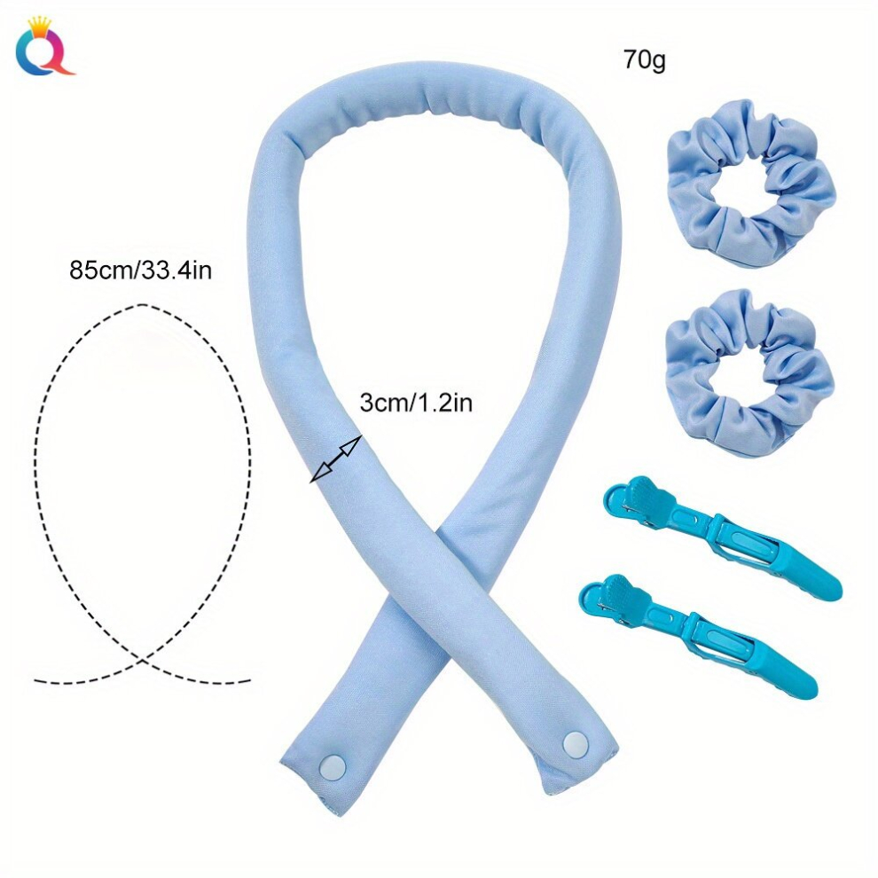 Easy To Use Sponge Heatless Curling Rod