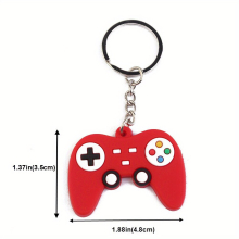 1pc Kids Creative Game Handle Keychain Backpack Pendant Accessories For Boys And Girls