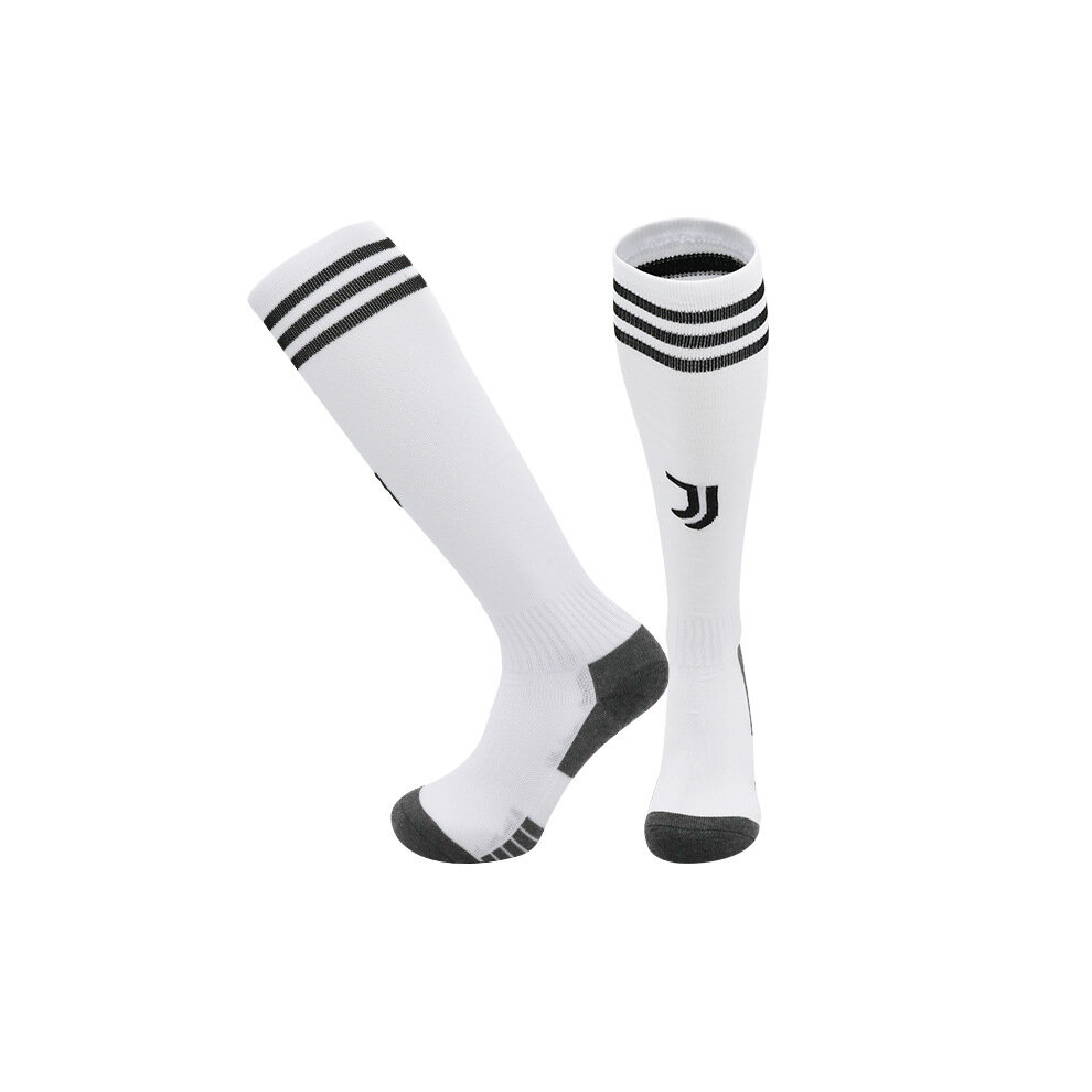 (Juventus Away, Kids(EU30-36)) Bonhause 23-24 New Season Football Socks For Kids Adult Training Sport Racing Stocking