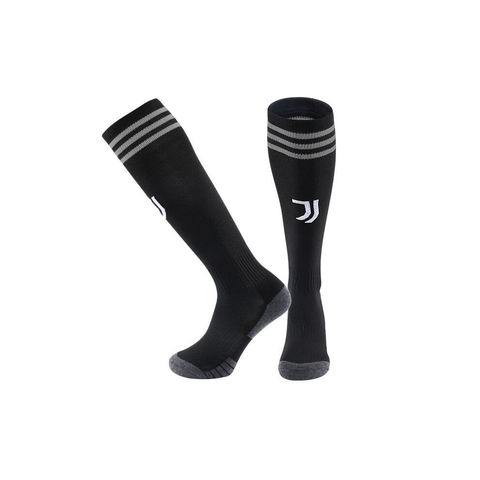 (Juventus II Away, Kids(EU30-36)) Bonhause 23-24 New Season Football Socks For Kids Adult Training Sport Racing Stocking