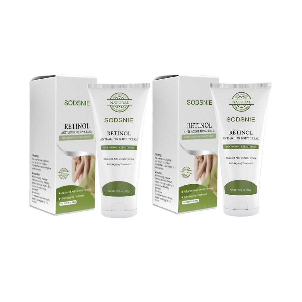 2pcs Retinol Anti-aging Body Cream Anti Wrinkle Skin Care Firming Cellulite Sagging