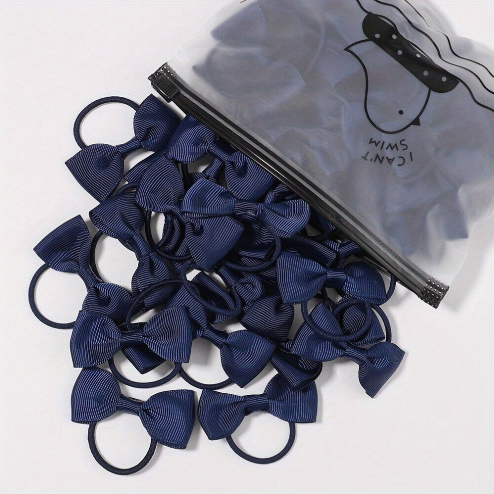 20pcs Adorable Bowknot Hair Ties Perfect for Baby Girls Ponytail Holders & Scrunchies-image-OPC-PCMTXX8-NEW