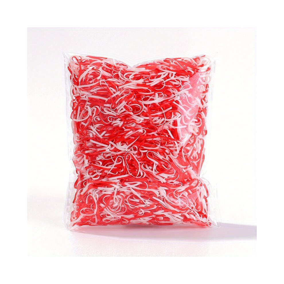 500pcs Mini Elastic Disposable Colorful Hair Ties Decorative Hair Accessories Set Holiday Gift For Baby Girls-image-OPC-PCMV2VK-NEW