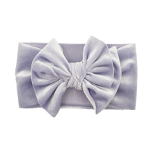 Adorable Baby Girls Velvet Bow Headband Perfect for Photography Props & Keeping Hair Styled