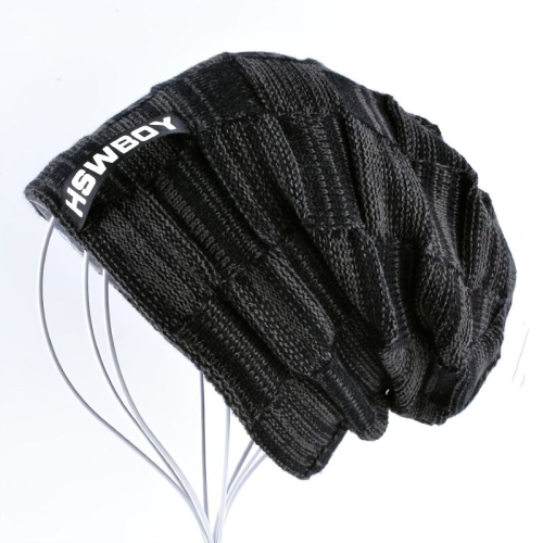Winter Beanie Hat For Men Warm Knit Hat Thick Warmer Winter Cap 1