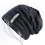 Winter Beanie Hat For Men Warm Knit Hat Thick Warmer Winter Cap 4