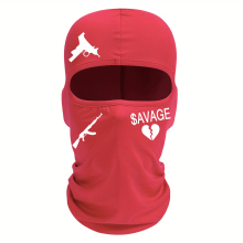 Mens And Womens Outdoor Cycling Sunscreen And Dustproof Caps Print Cycling Full Coverage Hat