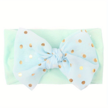 Baby Headbands Dotted Bowknot Hairbands Elastics Hair Accessories For Baby Girls Newborn Infant Toddlers Kids
