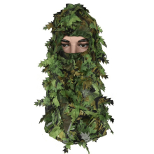 1pc Leaf Forest Hood Snow Camouflage Hood Jungle Camouflage Hat