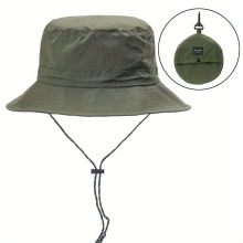 Summer Water Resistant Fisherman Hat Outdoor Fishing Mountaineering Cap Folding Storage Matching Matching Sunshade Sunscreen Pot Hat