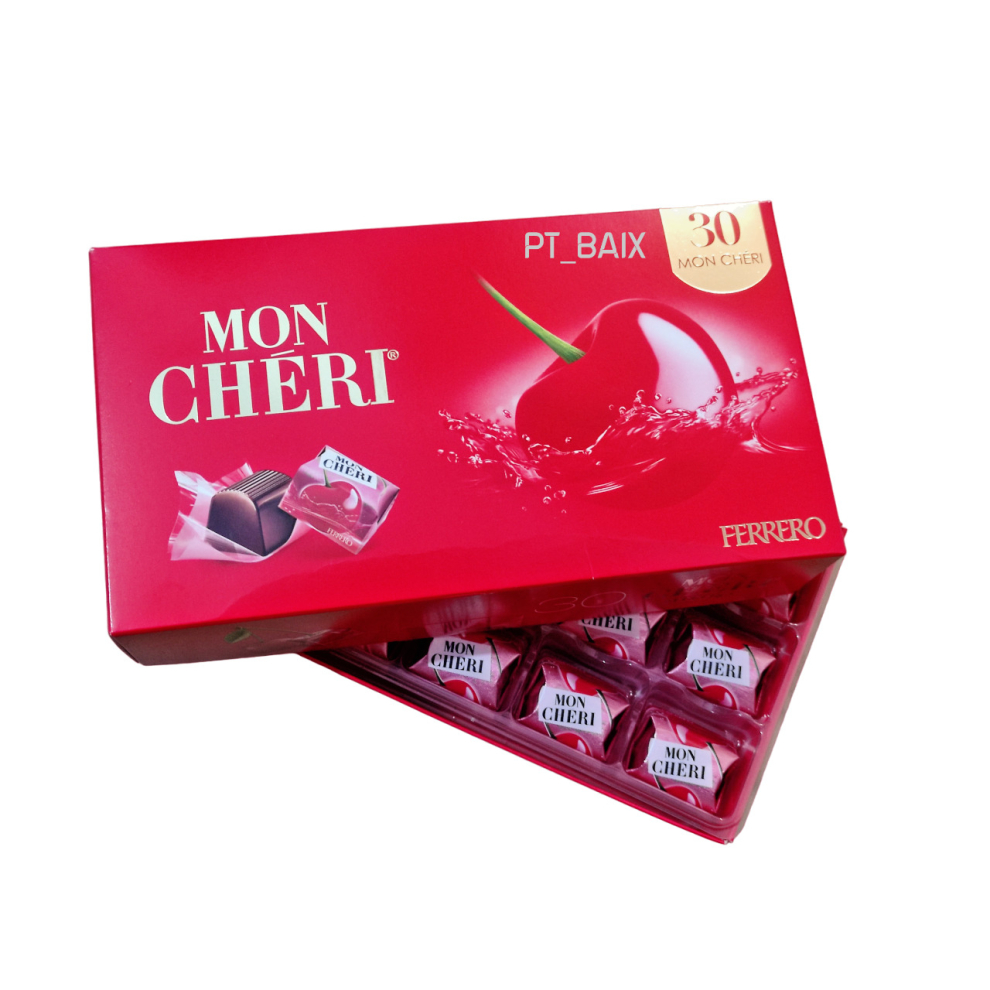 Ferrero Mon Cheri Chocolate Cherry Christmas Quality 30 pieces 315g