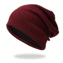 Mens Beanie Warm Earmuffs Sports Hat Ski Hat