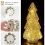 Christmas Tree Timer Lighted 12 Inches  Glass Xmas Home Decor 3