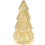 Christmas Tree Timer Lighted 12 Inches  Glass Xmas Home Decor 4