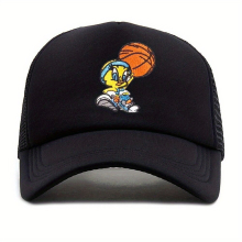 1pc Unisex Sunshade Breathable Adjustable Casual Baseball Cap With Pattern For Outdoor Sport