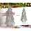 Christmas Tree Timer Lighted 12 Inches  Glass Xmas Home Decor 2