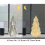 Christmas Tree Timer Lighted 12 Inches  Glass Xmas Home Decor 7