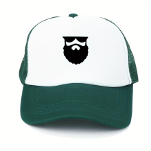 Summer Breathable Mesh Cap Beard Mens Baseball Cap Outdoor Casual Sports Mens Hat