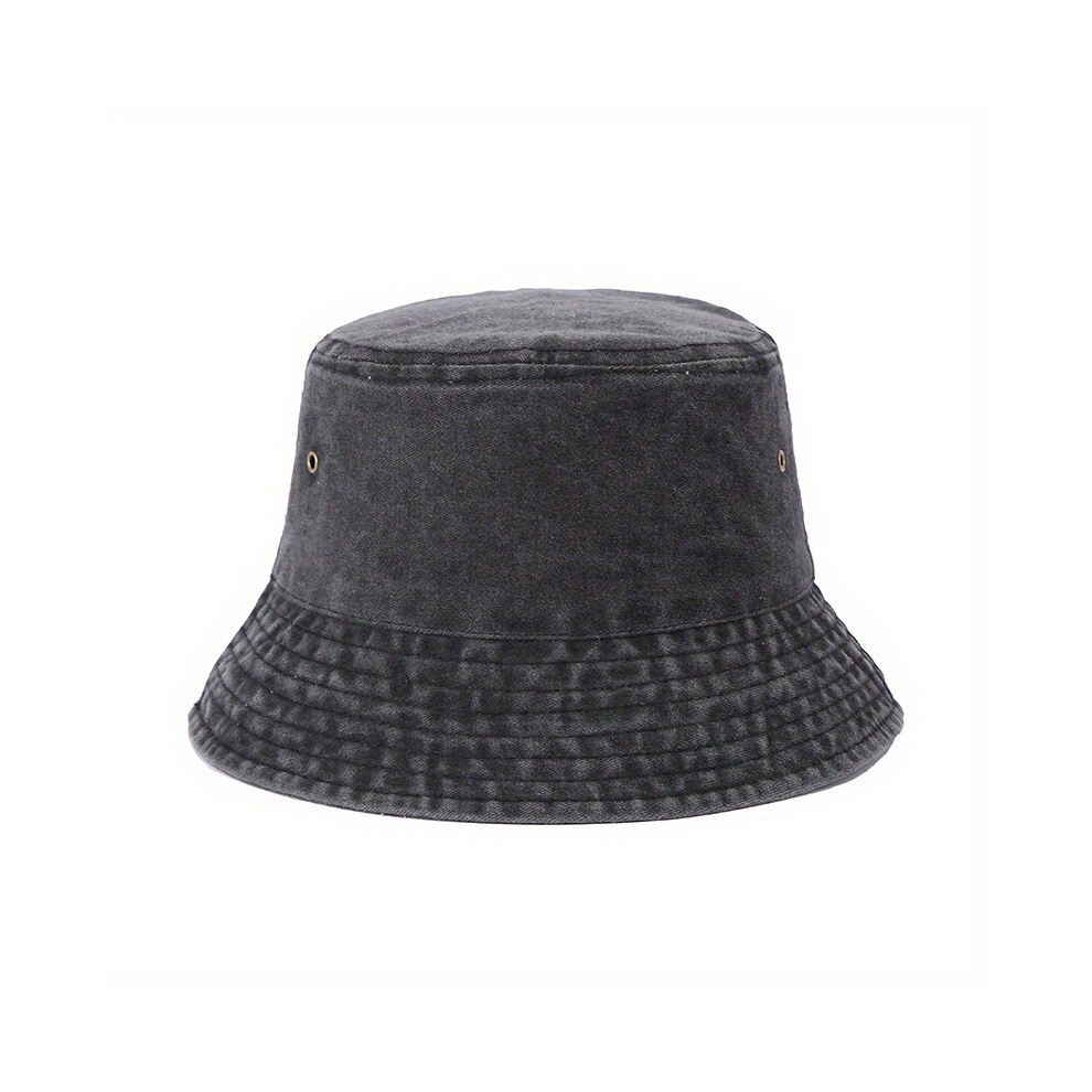 Solid Washed Bucket Hat