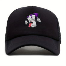 1pc Unisex Sunshade Breathable Adjustable Casual Baseball Cap With Pattern For Mountain Fishing