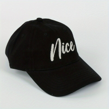 1pc Unisex Sunshade Breathable Adjustable Casual Baseball Cap With Nice Embroidery For Outdoor Sport