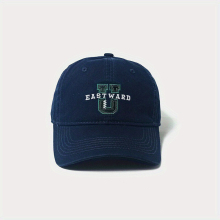 1pc Spring And Summer Soft Top Baseball Cap For Boys And Girls With Letter Embroidery