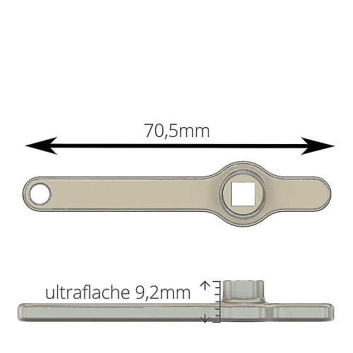 Bleed Key, Heating Key, Square Key, Radiator Ventilation Handle 1